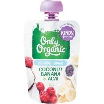 Woolworths Only organic baby food pouch 100g offer