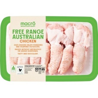 Woolworths Macro free range australian fresh chicken wing nibbles – from the meat dept offer
