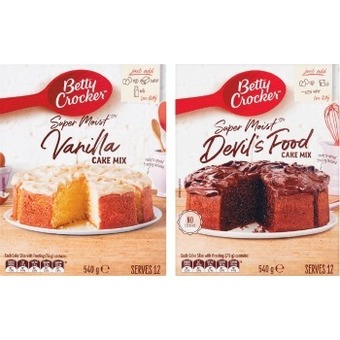 Woolworths Betty crocker baking mixes 400-540g offer
