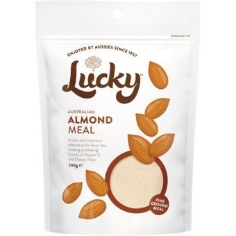 Woolworths Lucky australian almond meal 300g offer