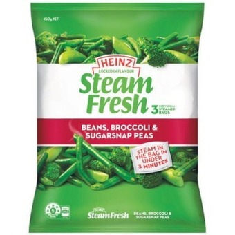 Woolworths Heinz steam fresh vegetables 450g – from the freezer offer