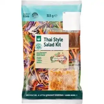 Woolworths Woolworths thai salad kit 315g offer