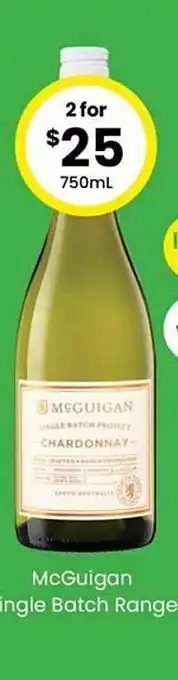 Mcguigan chardonnay