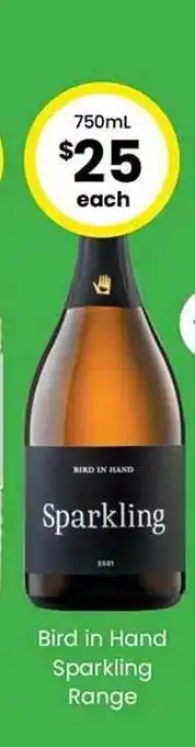 The Bottle O Bird in hand sparkling range offer