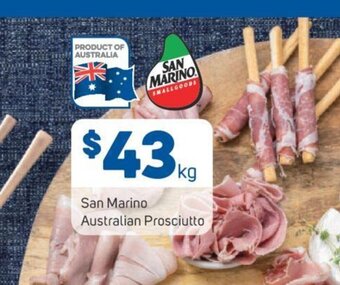 Foodland San Marino Australian Prosciutto offer