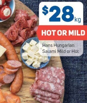 Foodland Hans Hungarian Salami Mild Or Hot offer