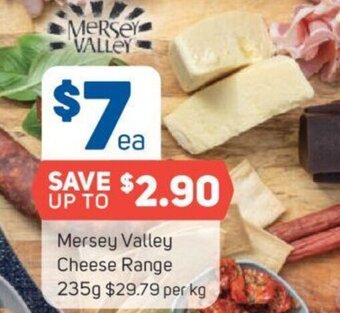 Foodland Mersey Valley Cheese Range 235g offer