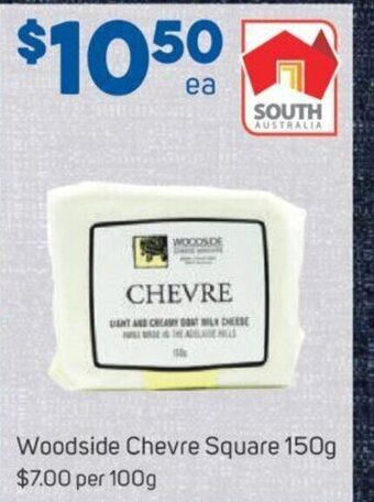 Foodland Woodside Chevre Square 150g offer