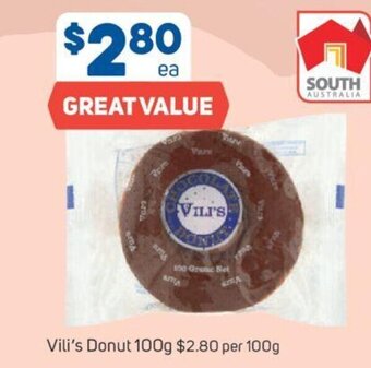 Foodland Vili's Donut 100g offer