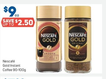 Foodland Nescafé Gold Instant Coffee 90-100g offer