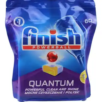JB Hi-Fi Finish powerball quantum dishwashing tablets (lemon sparkle) [60 pack] offer