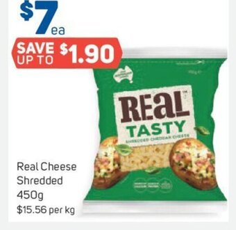Foodland Real Cheese Shredded 450g. offer