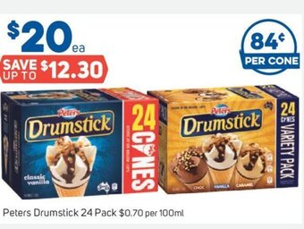 Foodland Peters Drumstick 24 Pack offer