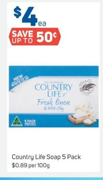 Foodland Country Life Soap 5 Pack offer