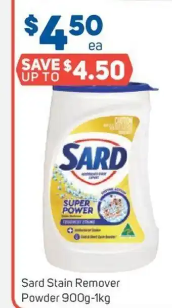 Foodland Sard Stain Remover Powder 900g-1 kg offer