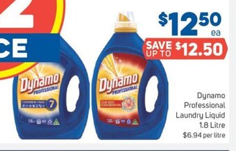 Foodland Dynamo Professional Laundry Liquid 1.8 Litre offer