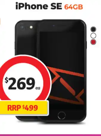 Coles IPhone SE 64 GB offer