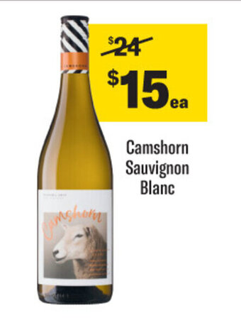 Coles Camshorn Sauvignon Blanc offer