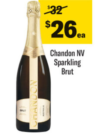 Coles Chandon NV Sparkling Brut offer
