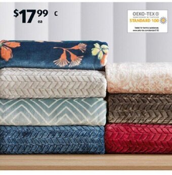 ALDI Plush Throw Blanket offer