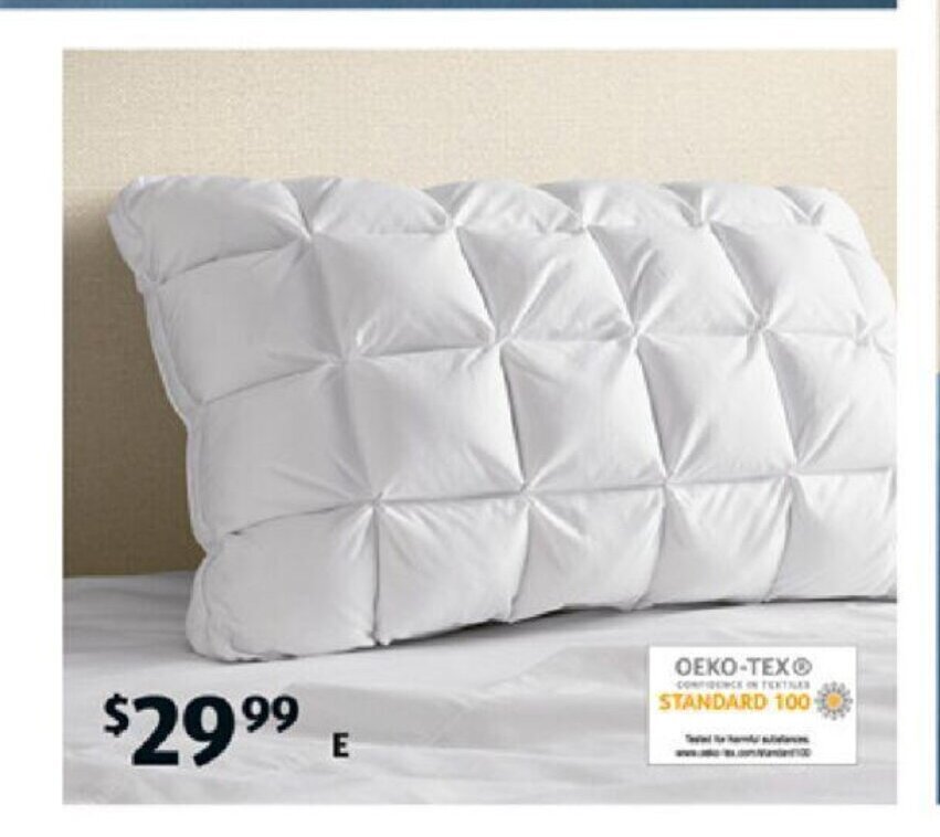 Luxury Cloud Pillow offer at ALDI