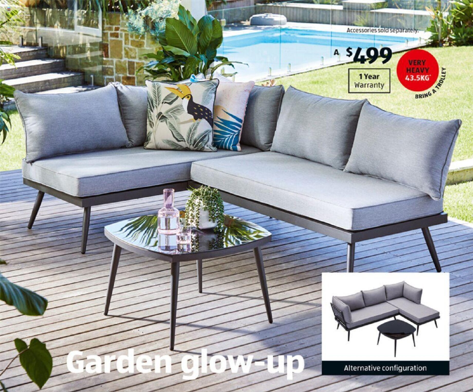 Outdoor Lounge offer at ALDI