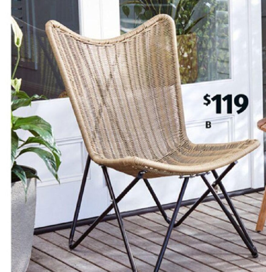 Garden Feature Chair offer at ALDI