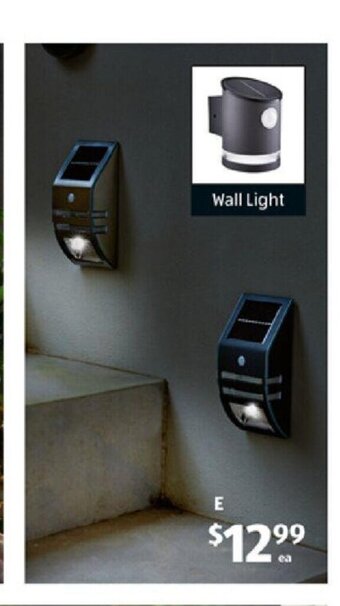ALDI Solar Step or Wall Light offer