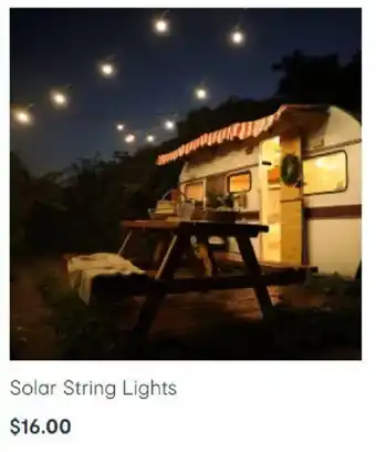 Kmart Solar String Lights offer