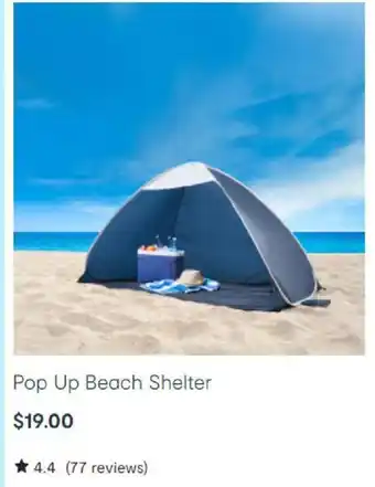 Kmart Pop Up Beach Shelter offer