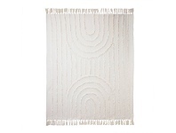 Zen Cotton Throw, 130x160cm, Ivory