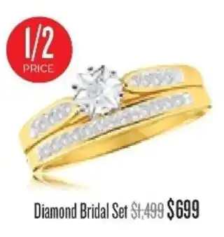 Shiels Diamond Bridal Set Ring offer
