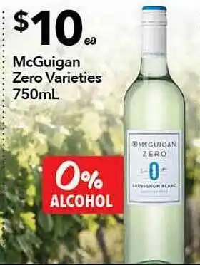 Ritchies Mcguigan zero offer