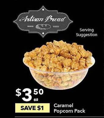 Ritchies Caramel popcorn offer