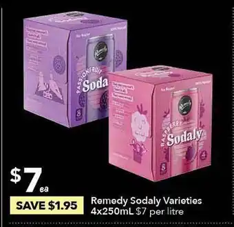 Ritchies Remedy sodaly offer