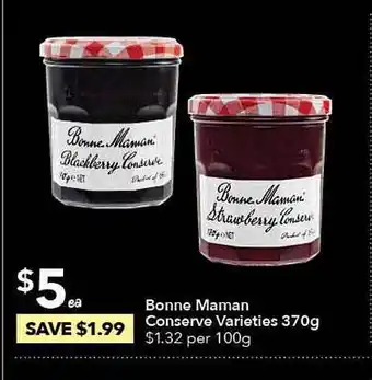 Ritchies Bonne maman conserve offer