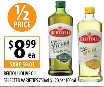 Supabarn Bertolli olive oil offer