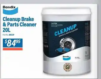 Burson Auto Parts Bendix cleanup brake & parts cleaner 20l offer