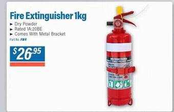 Burson Auto Parts Fire extinguisher 1kg offer