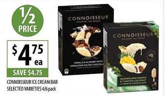 Supabarn Connoisseur ice cream bar offer