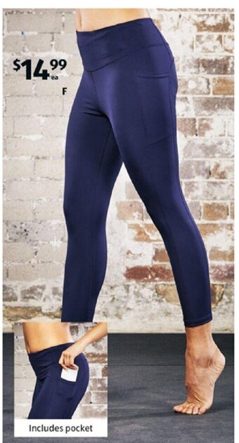 ALDI Women's Fitness Tights offer