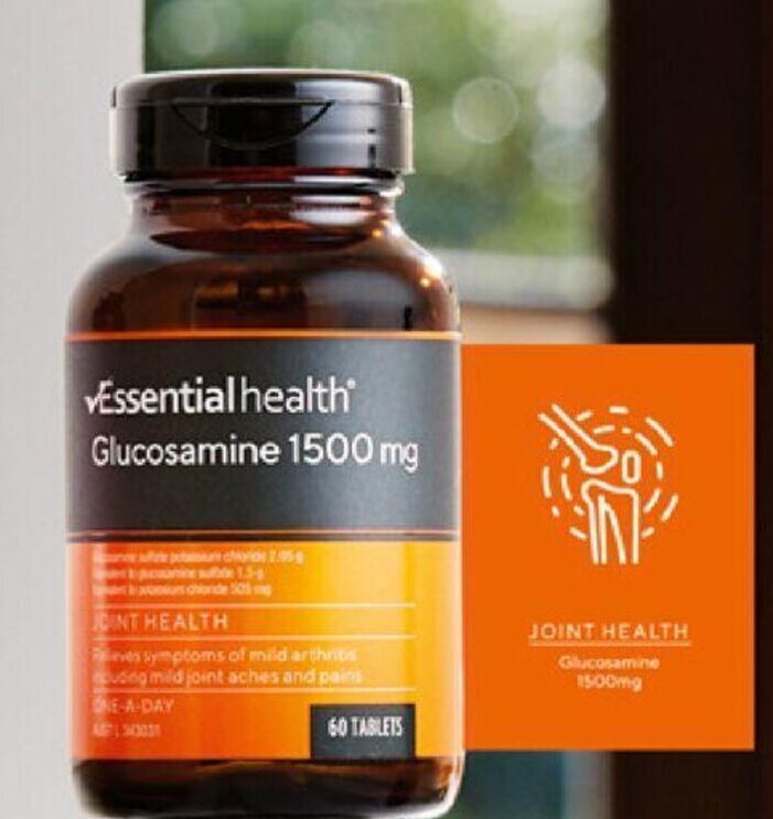 Essential Health Glucosamine 1500mg 60pk offer at ALDI