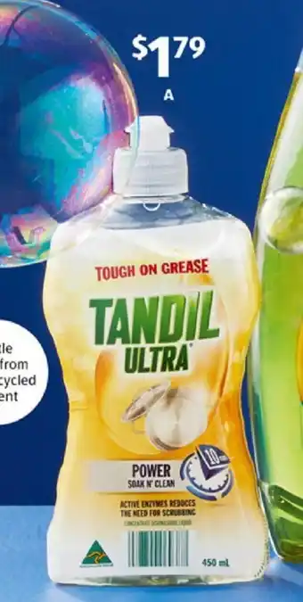 ALDI Tandil Dishwashing Liquid 450ml offer