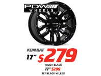 Bob Jane T-Marts 17" Wheel - PDW Kombat offer