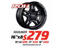Bob Jane T-Marts 16"x9 Wheel - ROH Hammer offer