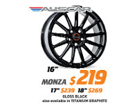 Bob Jane T-Marts 16" Wheel - Auscar Monza offer