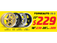 Bob Jane T-Marts 17" Wheel - Forgeauto FA-5 offer