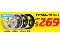 Bob Jane T-Marts 18" Wheel - Forgeauto WS-5 offer