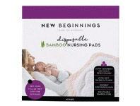New Beginnings Bamboo Nursing Pads Disposable 40 Pack