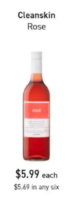 Dan Murphy's Cleanskin Rose offer